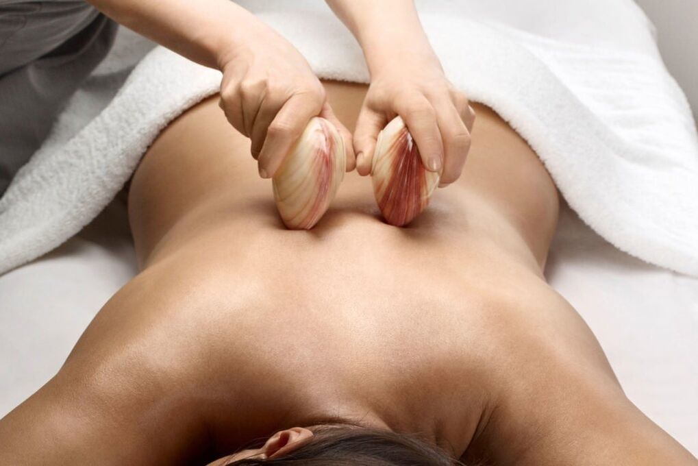 The method for relieving pain in osteochondrosis is massage